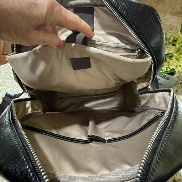 Leather Laptop Backpack - Picture 5 of 6